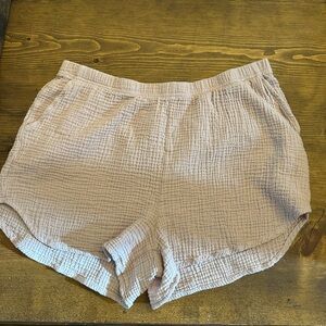 Jason Wu Pale Mauve Gauze Shorts